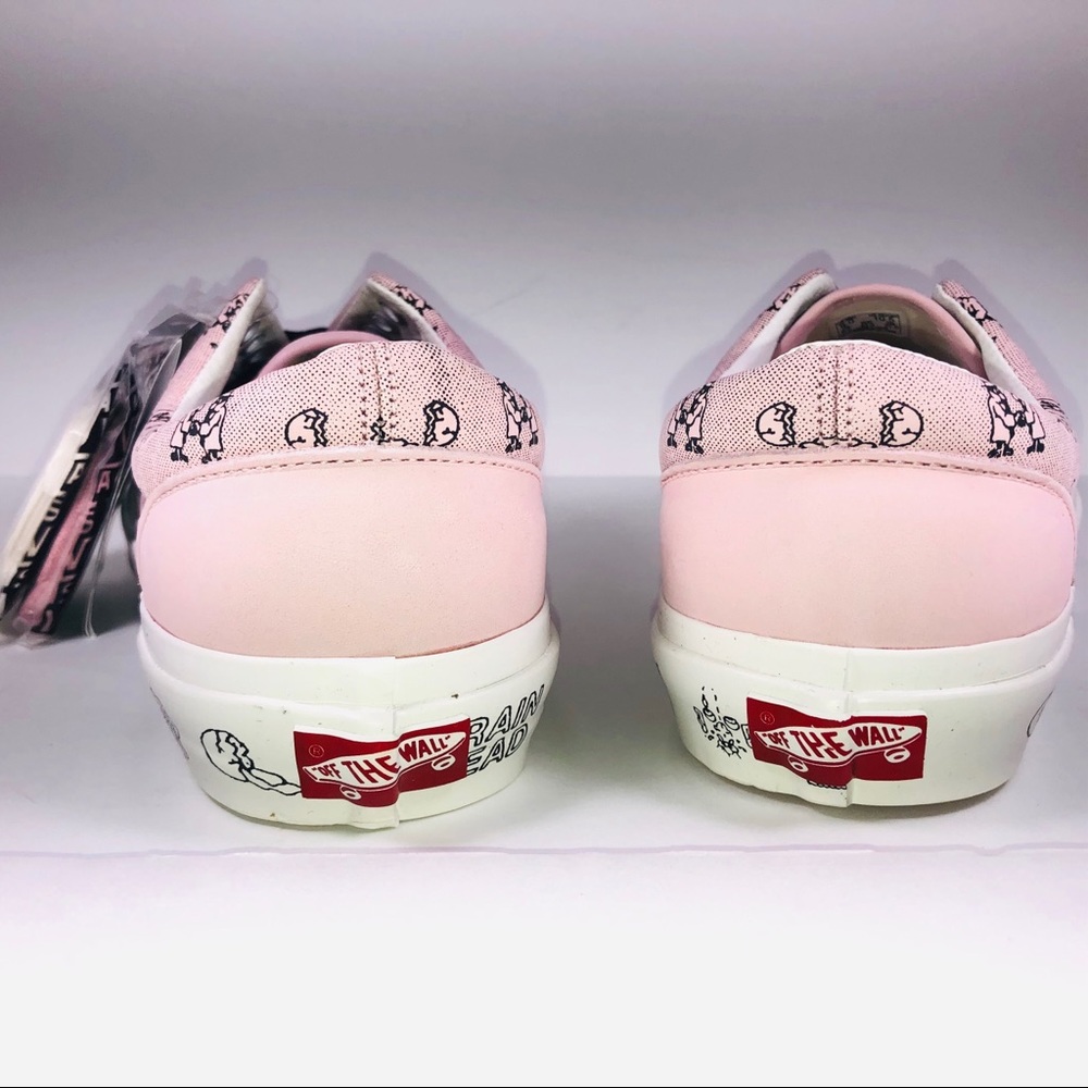 VANS Braindead Era LX Silver Pink Marshmallow Shoe - Picture 6 of 10